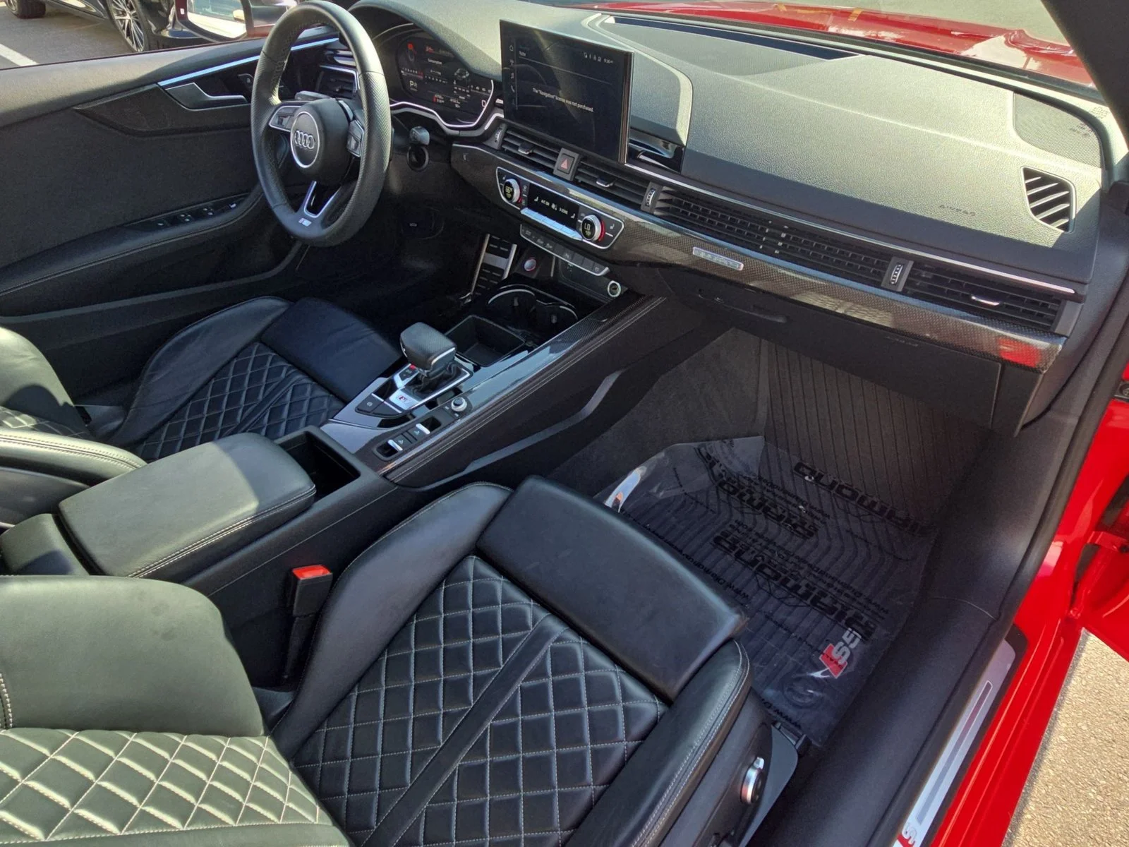 Used 2022 Tango Red Metallic/Black Roof Audi Premium Plus image 21