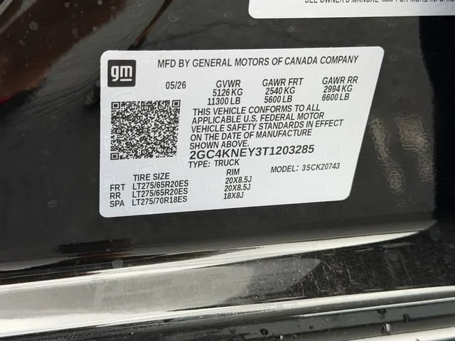 New 2026 Black Chevrolet LT image 10