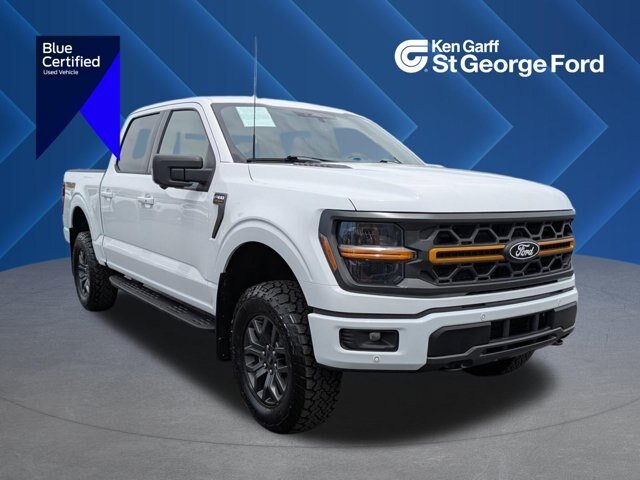 Certified Used 2025 Blue Ford Tremor image 35