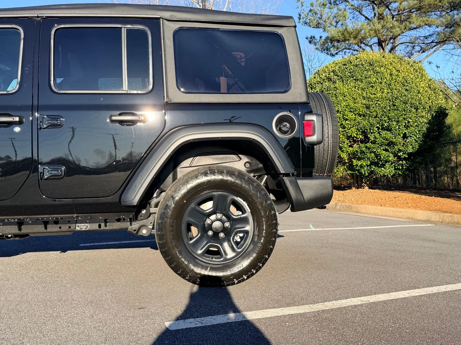 New 2026 Black Clear-Coat Exterior Paint Jeep Sport image 6