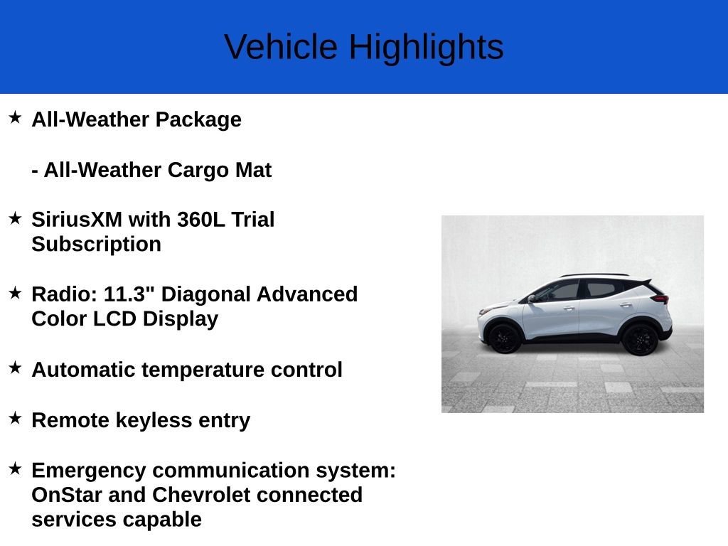 New 2027 Summit White Chevrolet RS image 3