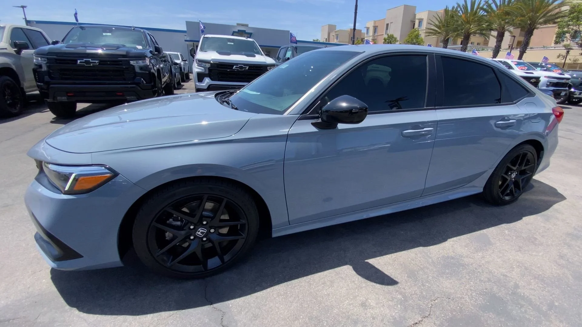 Used 2024 Sonic Gray Pearl Honda Si Manual Sedan image 44