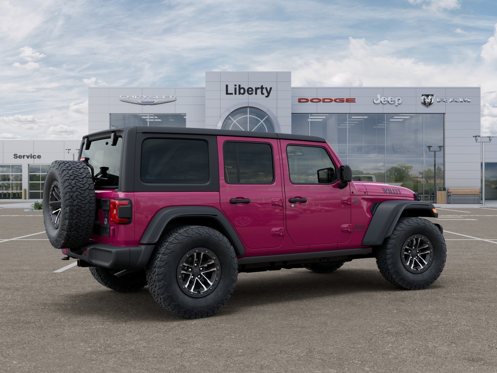 New 2026 Tuscadero Pearl-Coat Exterior Paint Jeep Willys image 35