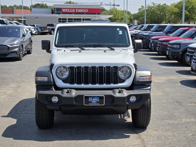 Used 2025 Bright White Clearcoat Jeep  image 2
