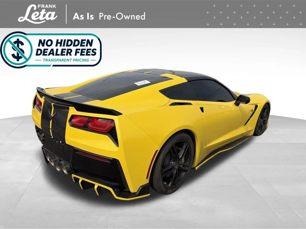 Used 2016 Yellow Chevrolet Stingray image 5