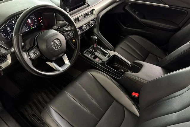 Used 2024 Liquid Carbon Metallic Acura Base image 13