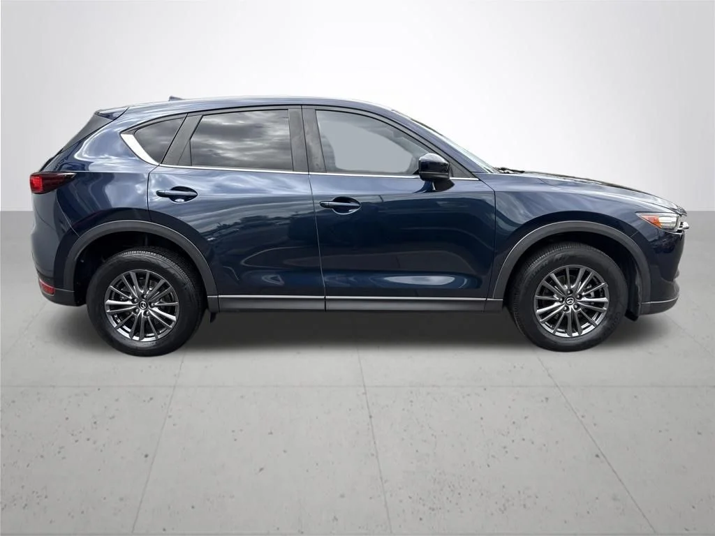 Used 2021 Blue Mazda Touring image 5