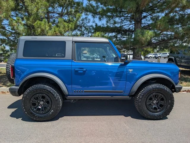 Used 2021 Lightning Blue Metallic Ford First Edition image 2