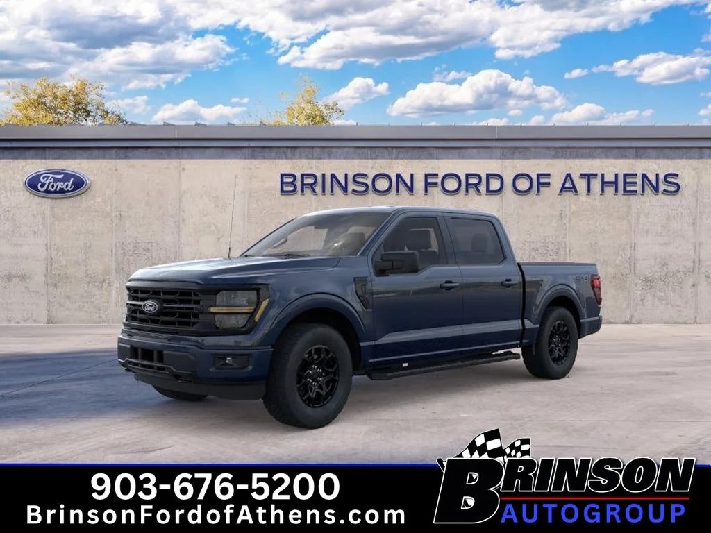 New 2026 Antimatter Blue Metallic Ford XLT image 1