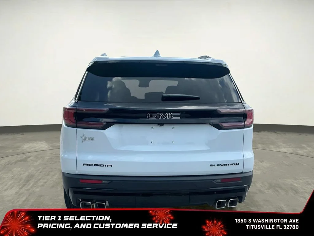 New 2026 Glacier White Tricoat GMC Elevation image 11