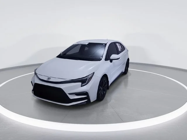 Used 2024 White Toyota SE image 3
