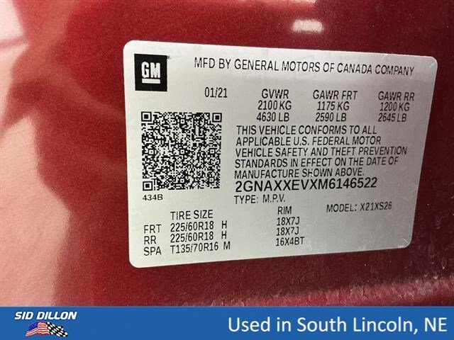 Used 2021 Cajun Red Tintcoat Chevrolet Premier image 14