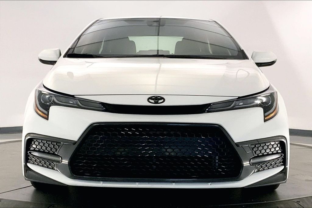 Used 2022 White Toyota SE image 2