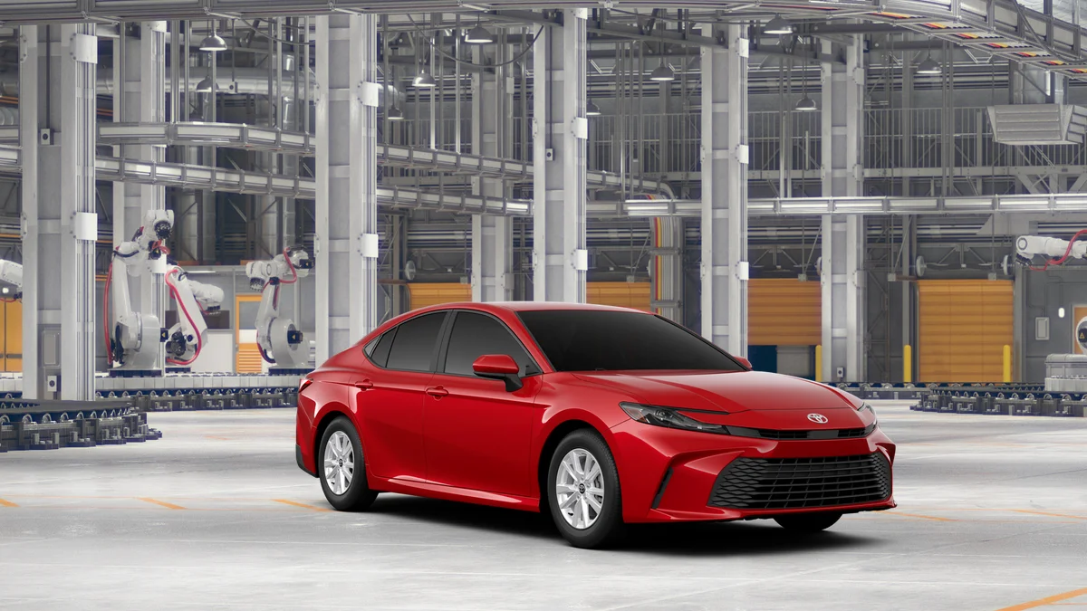 New 2026 Supersonic Red Toyota LE image 15