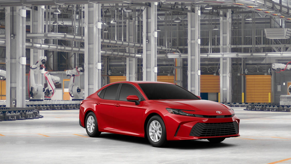 New 2026 Supersonic Red Toyota LE image 15