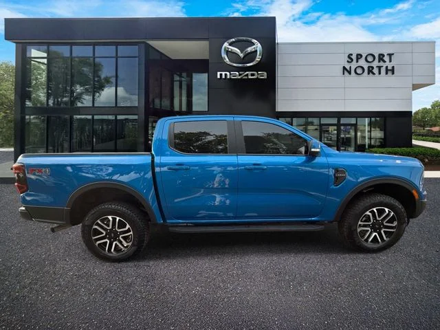 Used 2025 Blue Ford Lariat image 2
