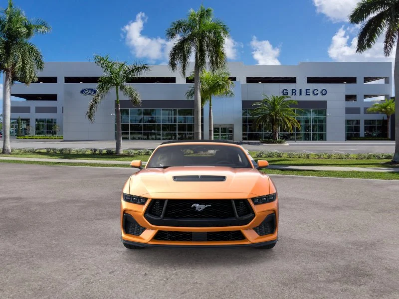 New 2026 Orange Fury Metallic Tri-coat Ford GT Premium Convertible image 6