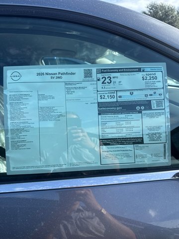 2026 Nissan Pathfinder SV