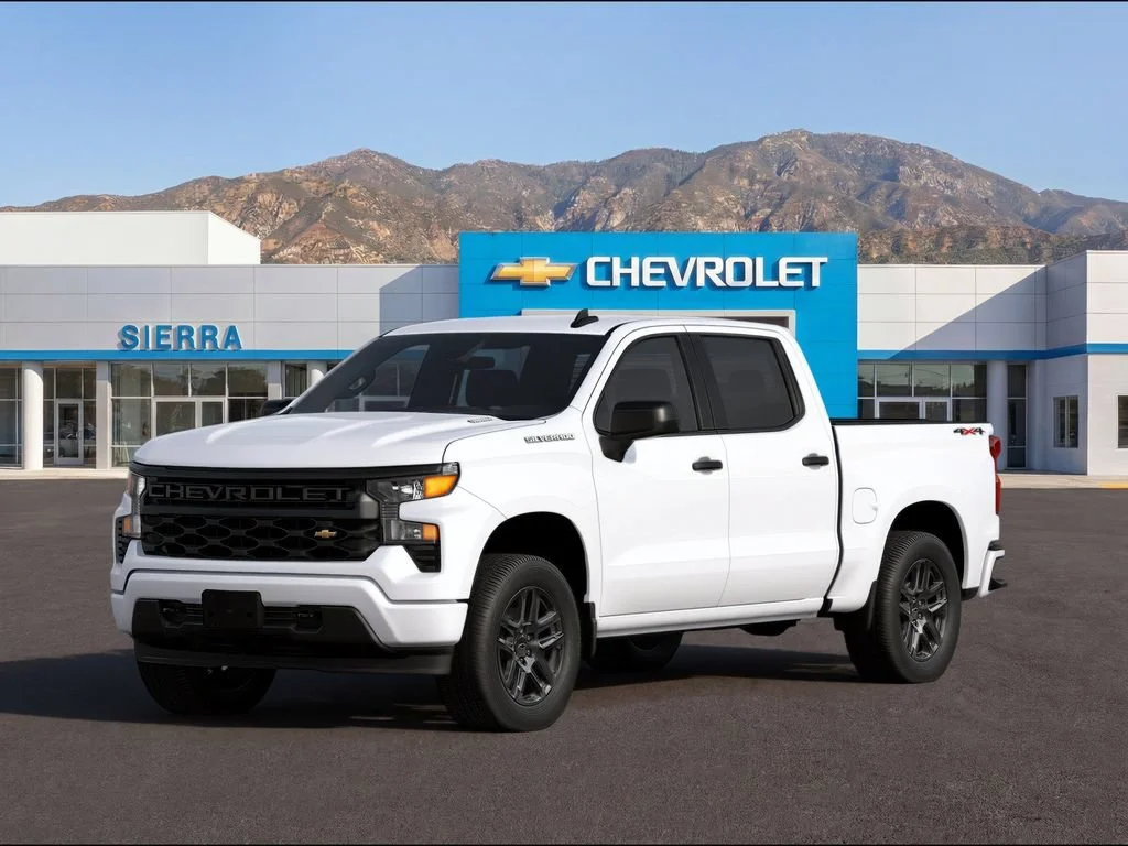 New 2026 Summit White Chevrolet Custom image 1
