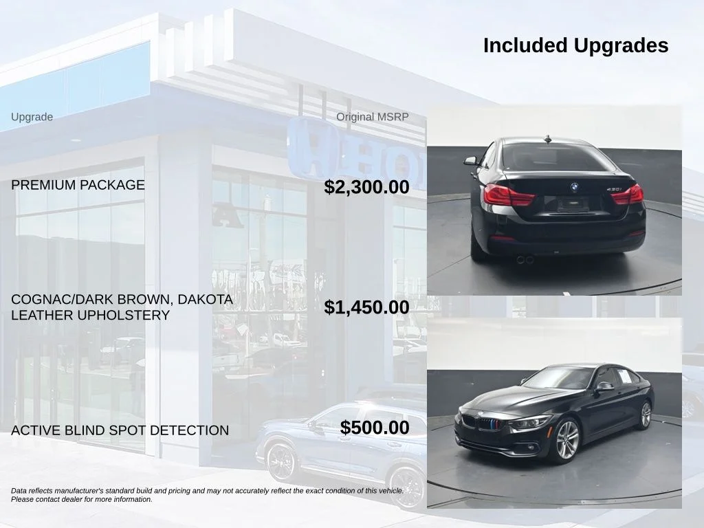 Used 2018 Jet Black BMW 430i Gran Coupe image 5