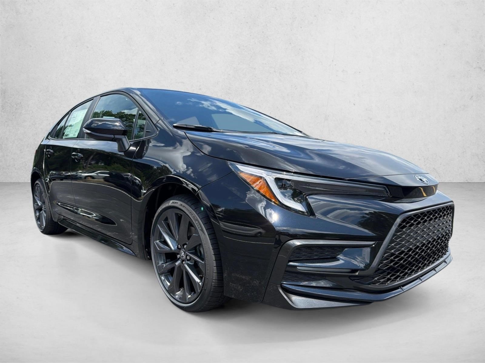 New 2026 Midnight Black Metallic Toyota SE image 1
