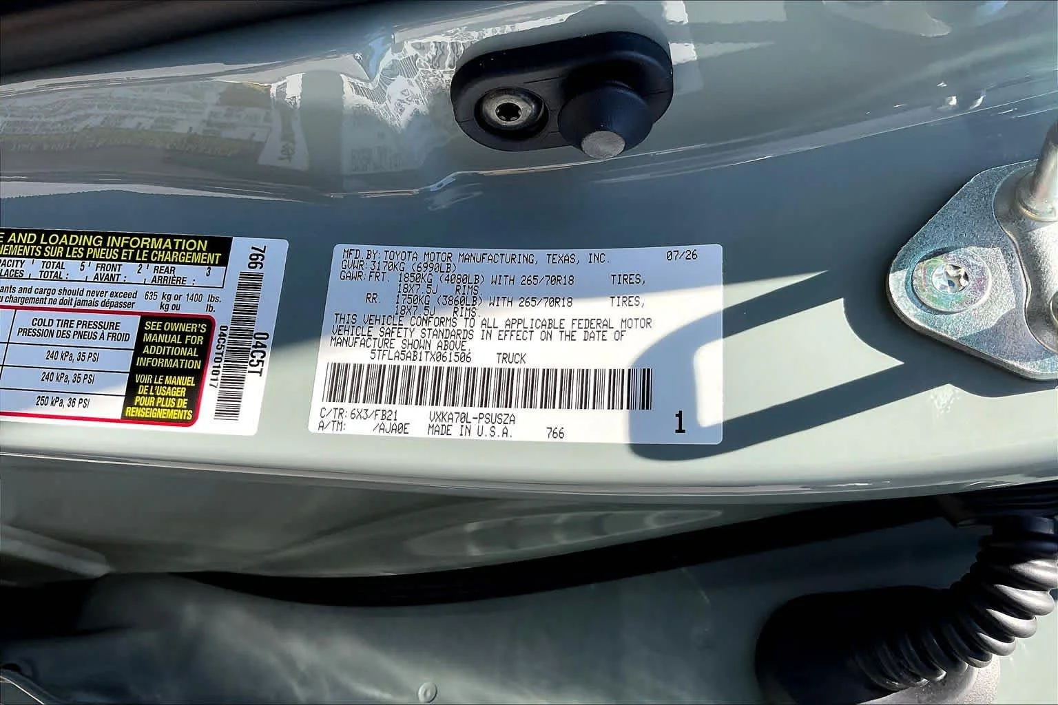 Certified Used 2026 Lunar Rock Toyota SR5 image 33