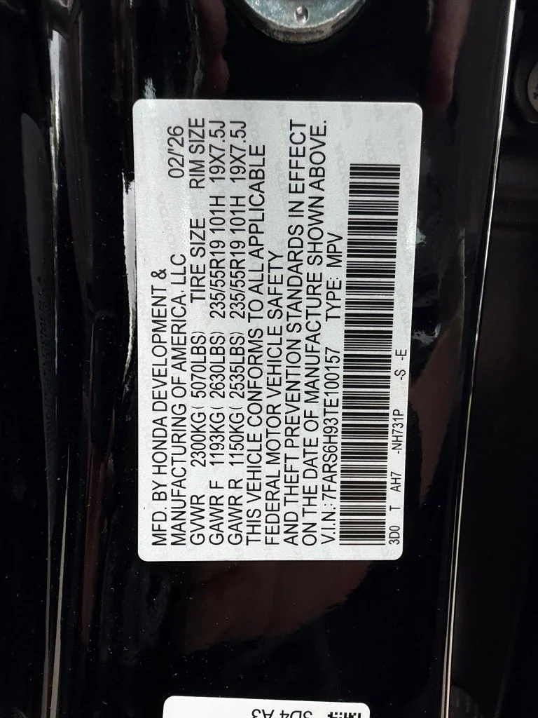 New 2026 Crystal Black Pearl Honda Sport Touring image 24