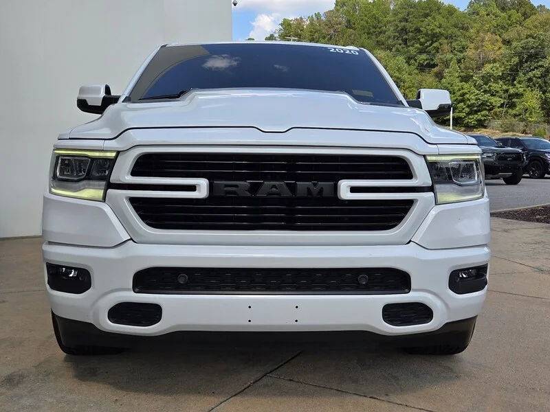 Used 2020 Ivory White RAM LARAMIE 4X2 CREW CAB 5