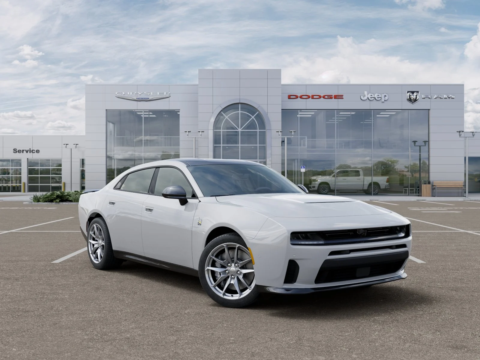 New 2026 White Knuckle Exterior Paint Dodge Scat Pack image 31