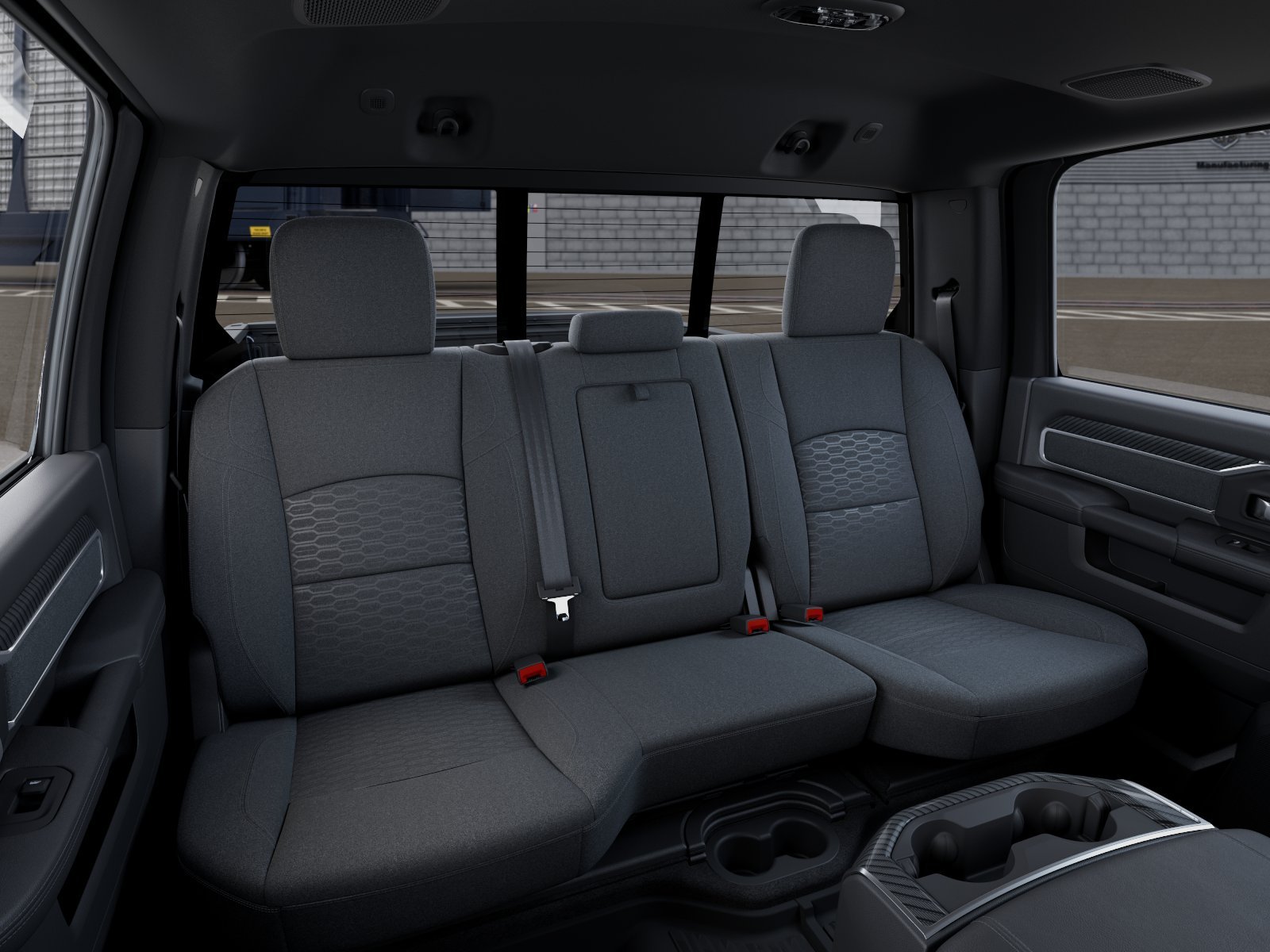 New 2026 Diamond Black Crystal Pearl-Coat Exterior Paint RAM Big Horn image 41