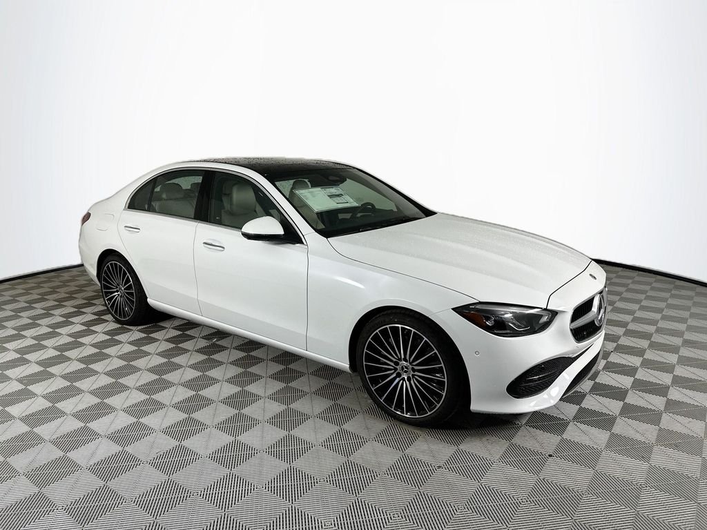 New 2026 MANUFAKTUR Moonlight White Metallic Mercedes-Benz C 300 image 1