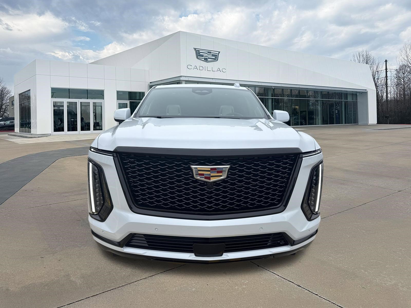 New 2026 Vibrant White Tricoat Cadillac Platinum Sport image 8