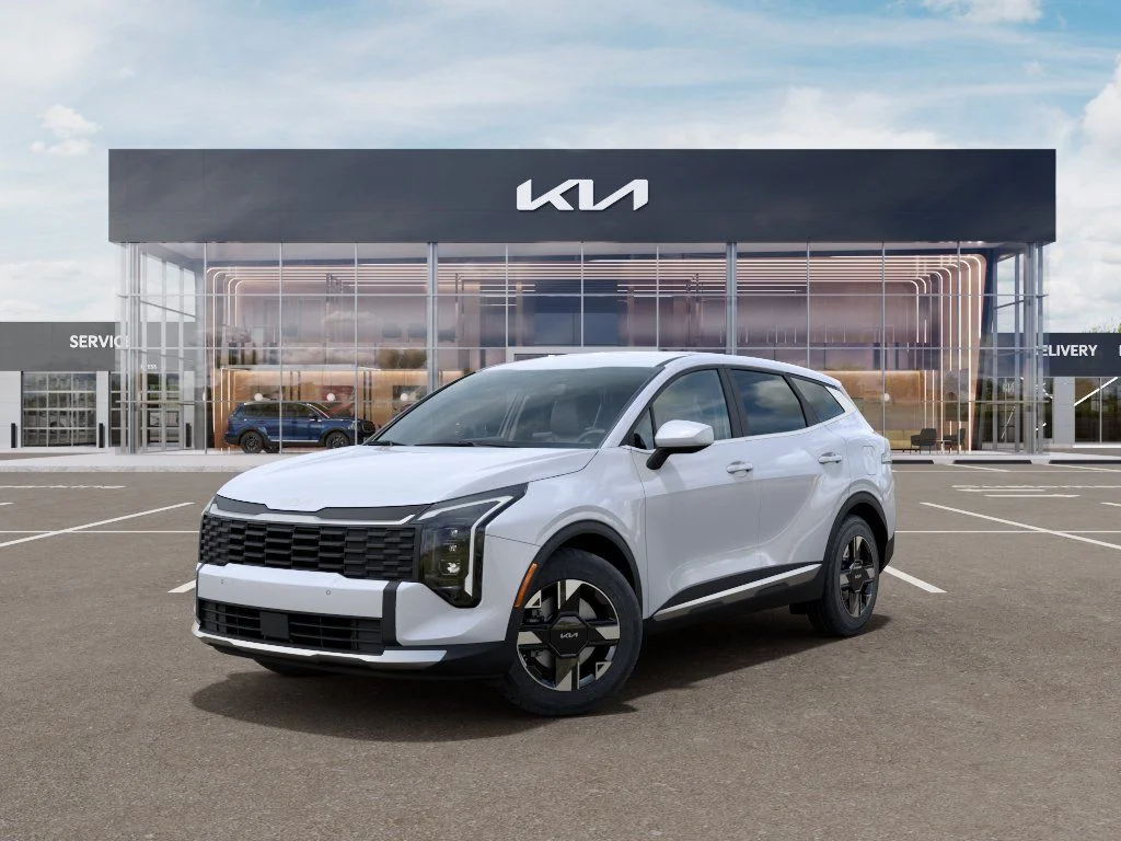 New 2026 Glacial White Pearl Kia LX image 1