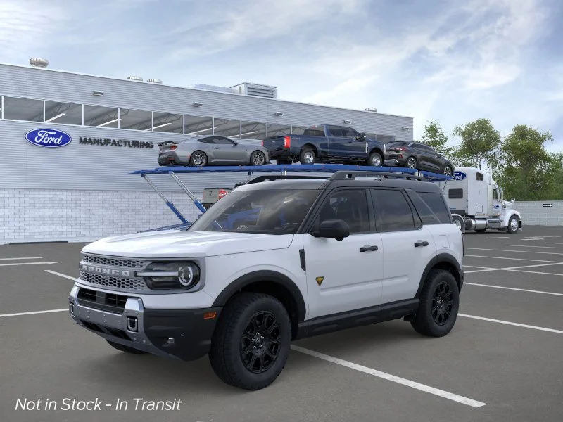 New 2026 Space White Metallic Ford Badlands® image 1