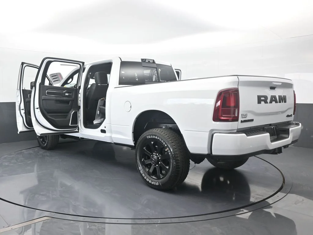 New 2026 Bright White Clear-Coat Exterior Paint RAM Laramie image 74