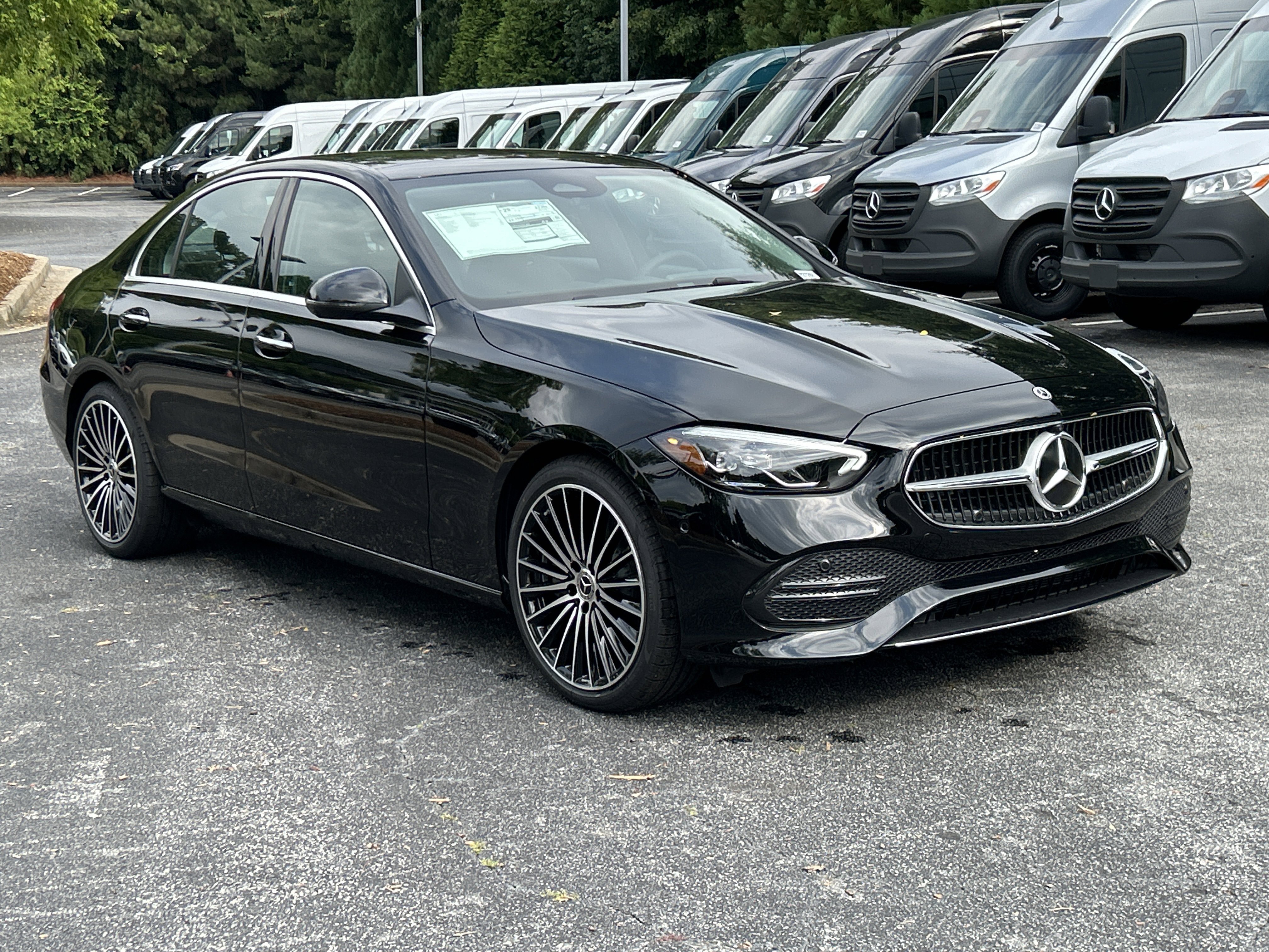 New 2026 Black Mercedes-Benz C 300 Sedan image 4