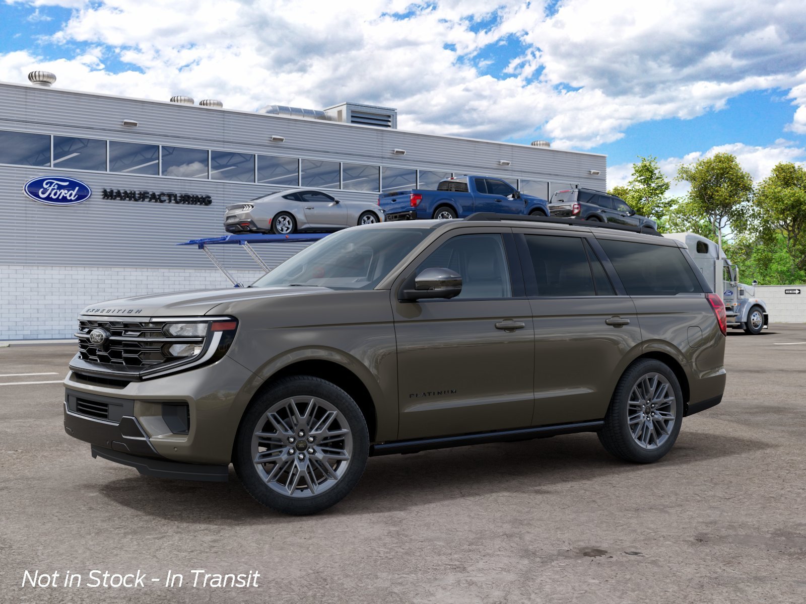 New 2027 Marsh Gray Ford Platinum image 1