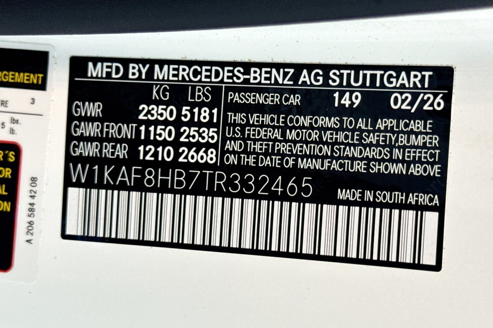 New 2026 Polar White Mercedes-Benz AMG® C 43 image 30