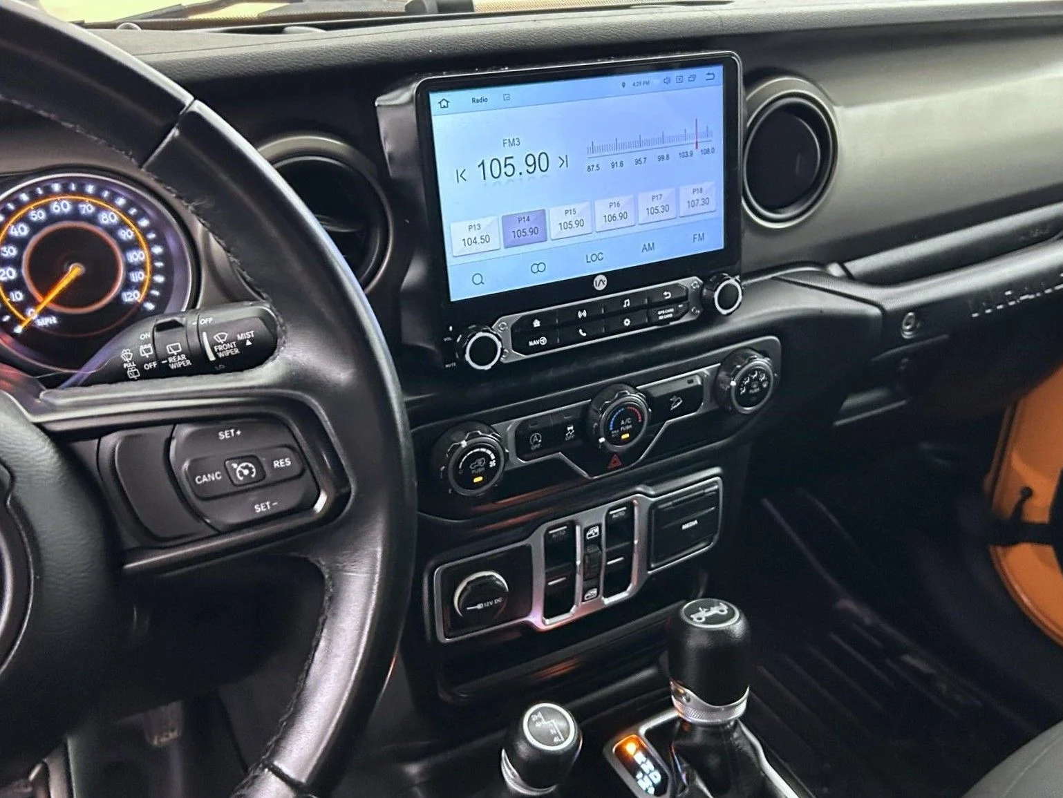 Used 2018 Orange Jeep Unlimited Sport S image 14