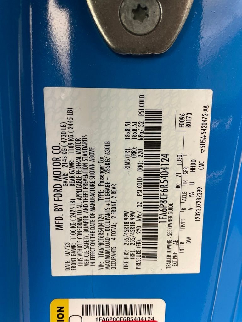 Used 2024 Blue Ford GT image 27