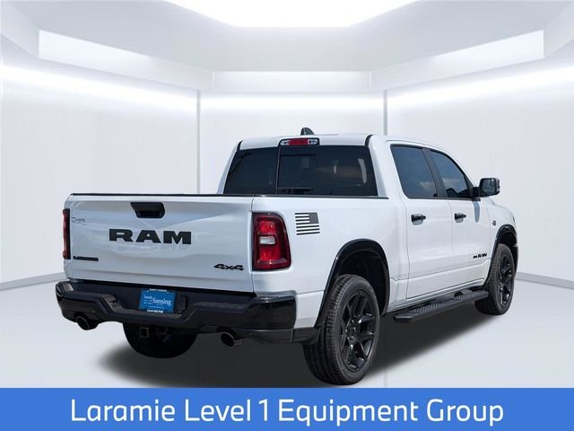 New 2026 Bright White Clear-Coat Exterior Paint RAM Laramie image 6