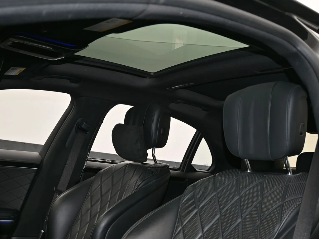 Used 2021 Obsidian Black/designo Diamon White Mercedes-Benz S 580 image 10