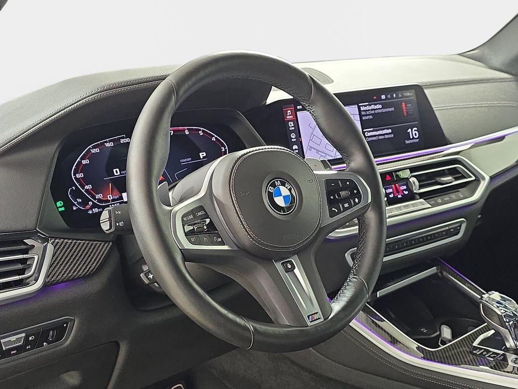 Used 2022 Tanzanite Blue II Metallic BMW M50i image 19