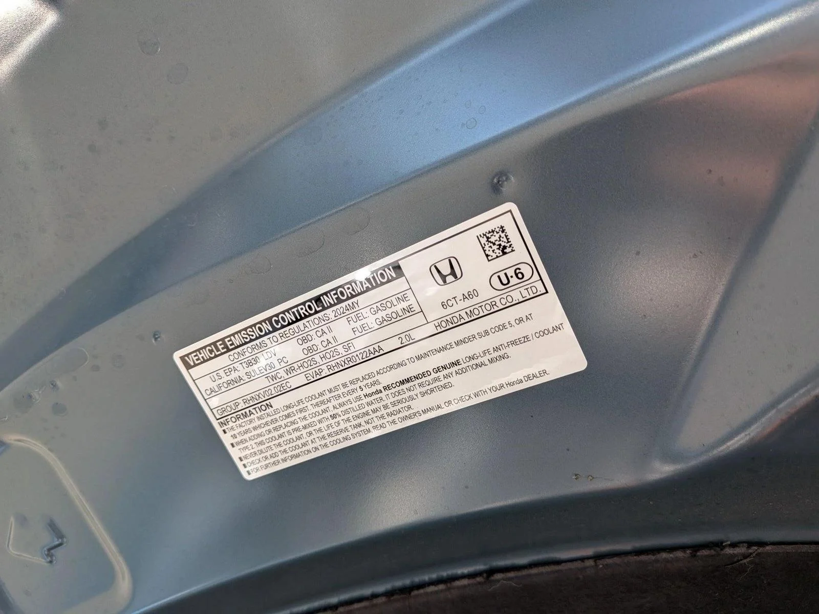 Used 2024 Blue Honda EX-L image 23