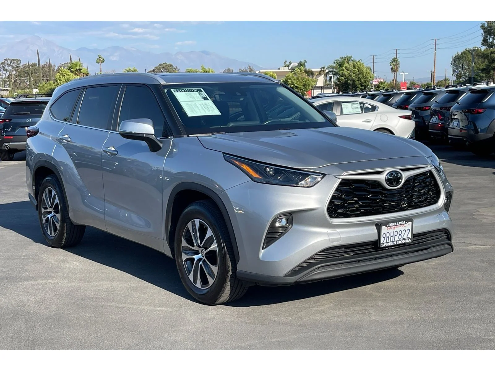 Used 2024 Celestial Silver Metallic Toyota XLE image 8