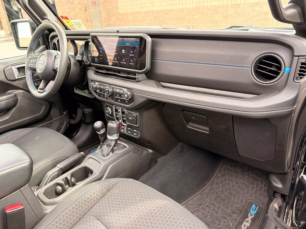 Certified Used 2024 Black Jeep Rubicon 4xe image 15