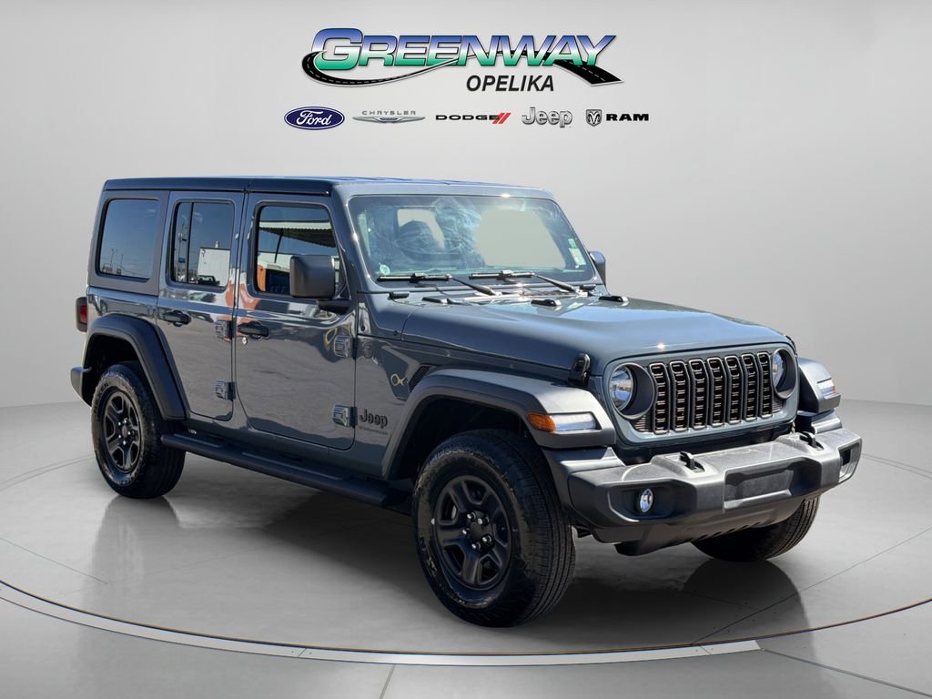 New 2026 Gray Jeep Sport image 1