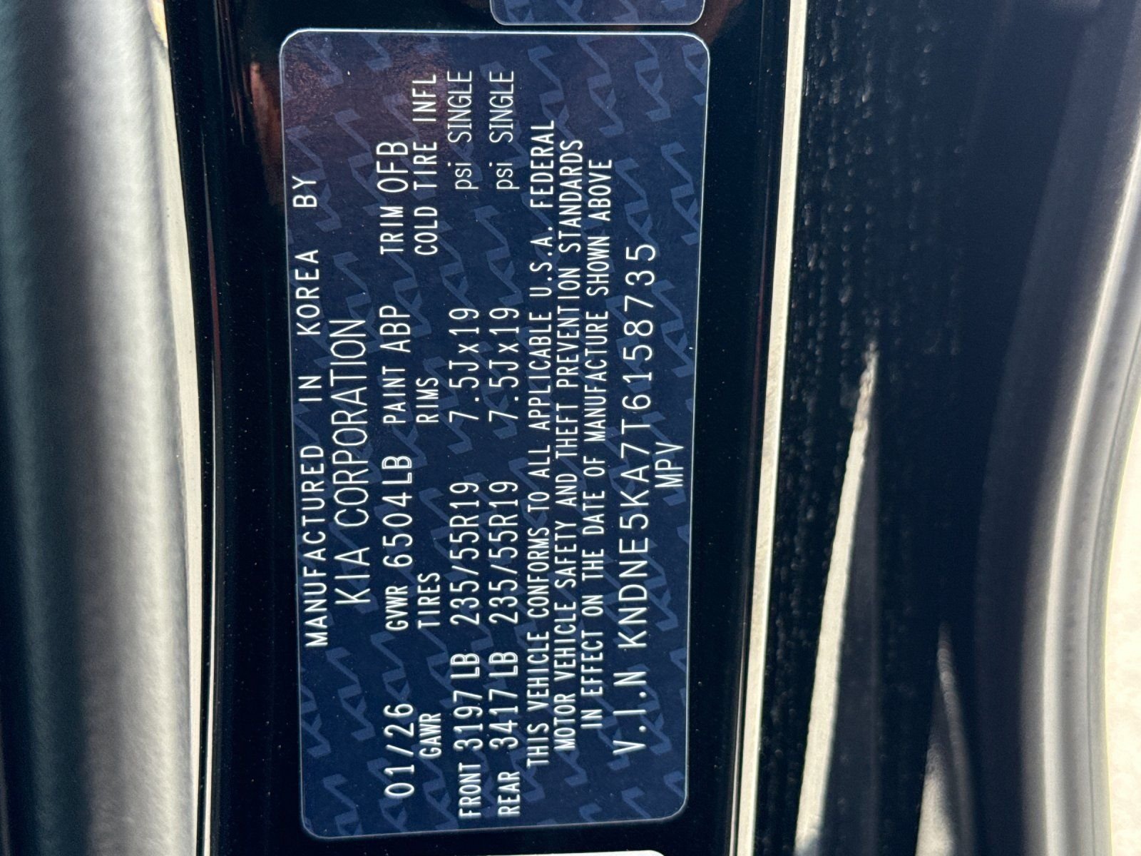 New 2026 Aurora Black Pearl Kia SX Prestige image 35