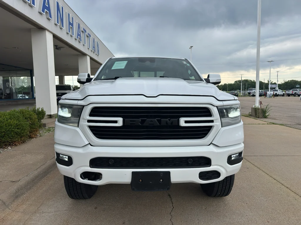 Used 2021 Bright White Ram Sport image 8