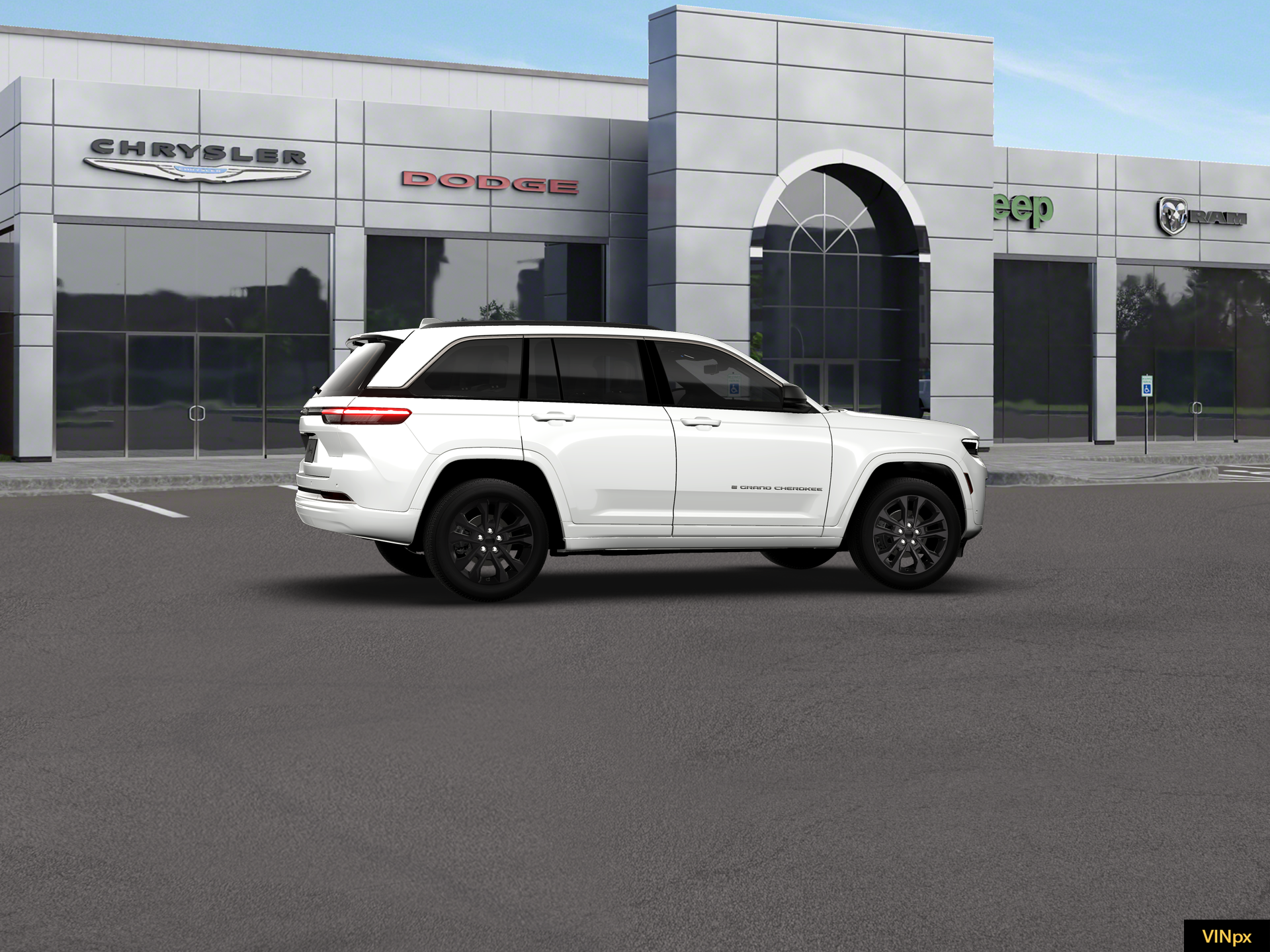 New 2026 Bright White Clear-Coat Exterior Paint Jeep Limited Reserve image 27